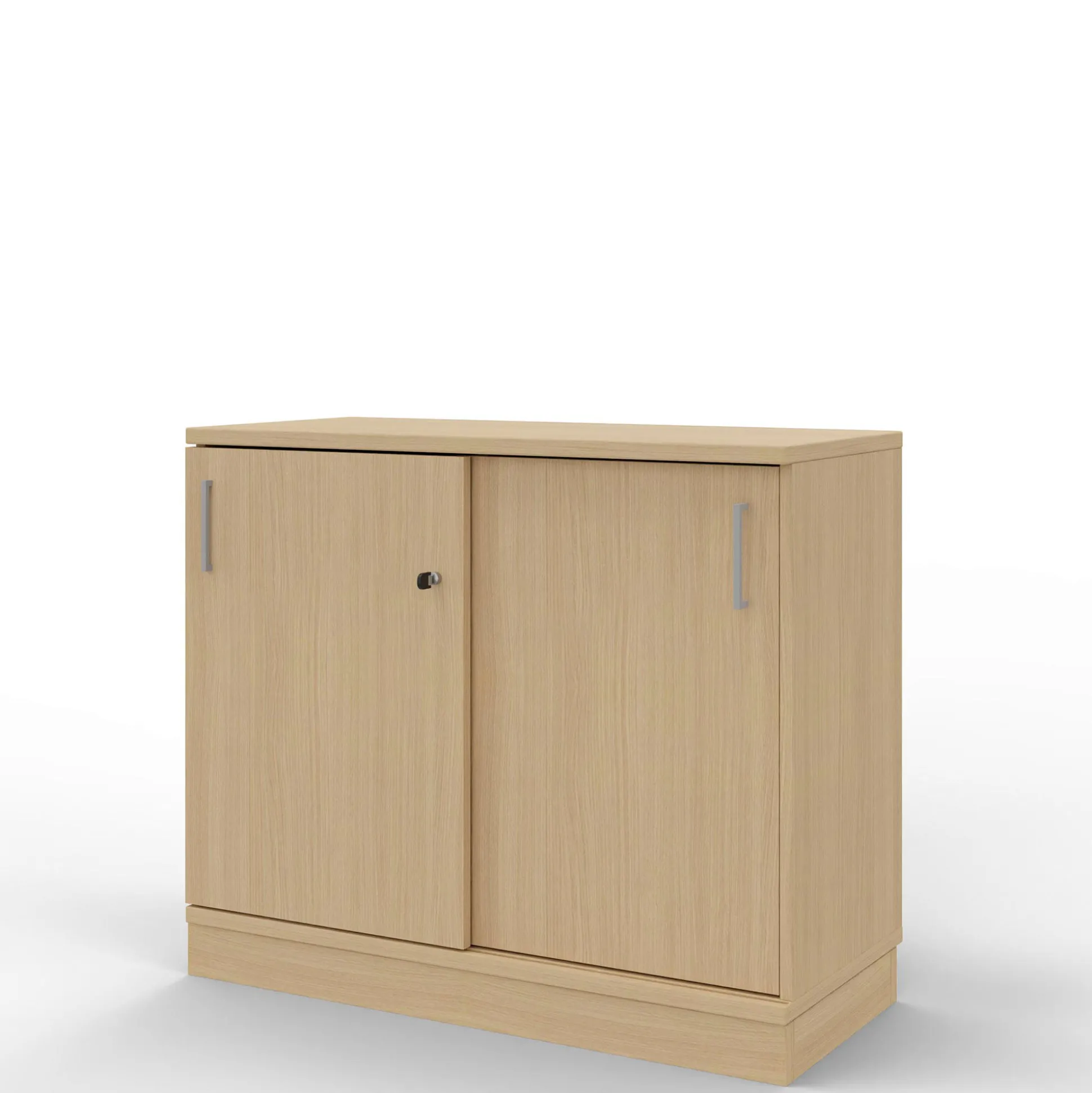 Skydedørsskab med 2x2 rum - EP Xtra