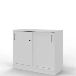 Skydedørsskab med 2x2 rum - EP Xtra