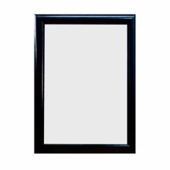 Snapramme, 50x70 cm, 25 mm kant, sort
