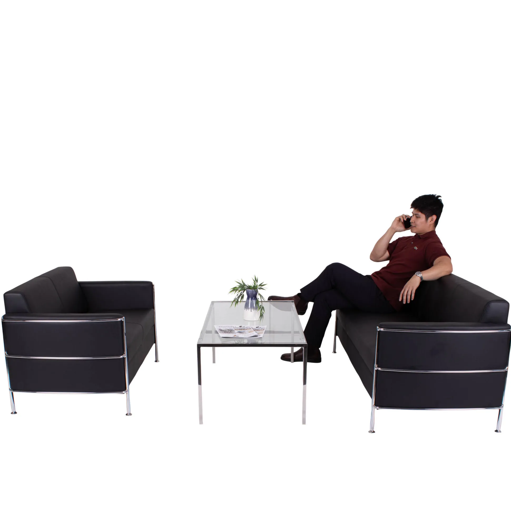 Sofa Boston 2 pers læder