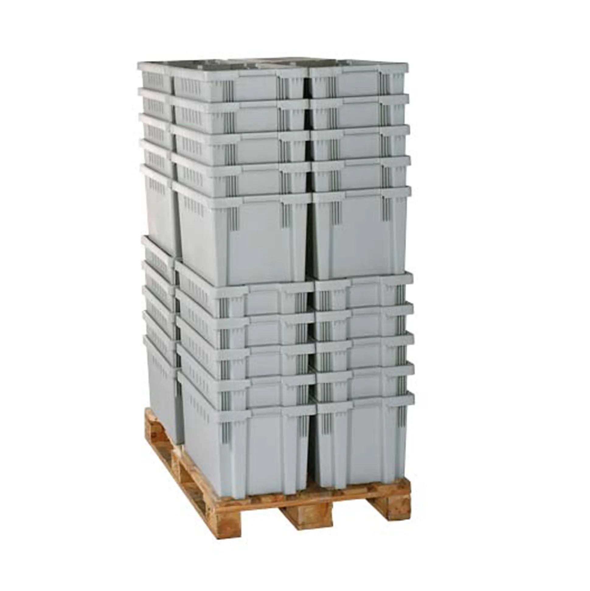 Stabelkasse dobb. 60x40x35h cm