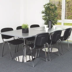 Stabelstol Comfort Basic, blankt stel