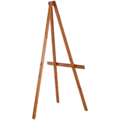 Stativ til kridttavler 165 cm, mørk træ