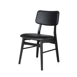 Stol Erie Eg, sortbejdset