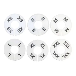 Størrelsesskiller sampak, hvid