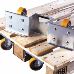 Støttehjul til palle, max vægt: 2000 kg.