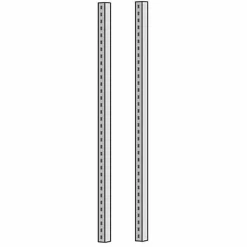 Sys. 9000 vægskinne til vægpanel