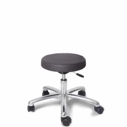 Taburet Round lav mørkegrå