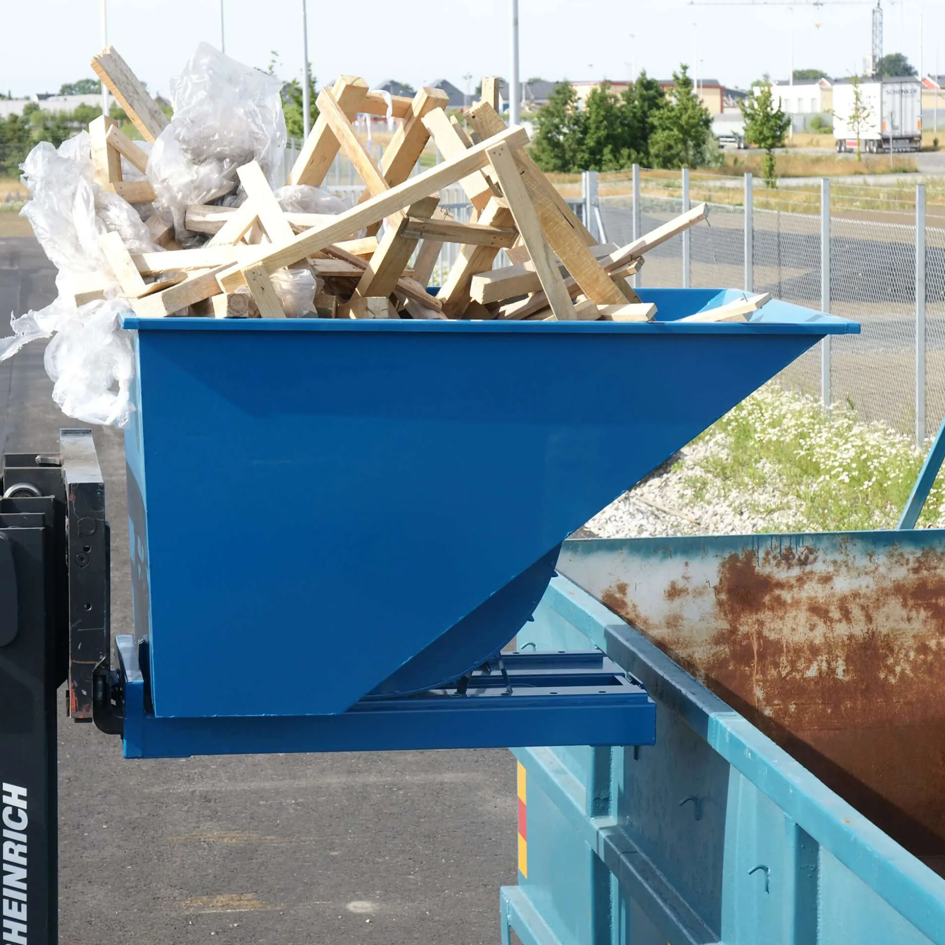 Tipcontainer Tippo, 1600 liter