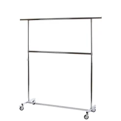 Tøjstativ 600, m. dobbelt bøjlestang