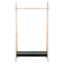 Tøjstativ Frankfurt, natur/sort