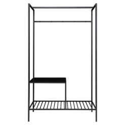 Tøjstativ Madrid, sort