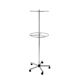 Tøjstativ/karrusel Circle Ø62cm, 2 ringe