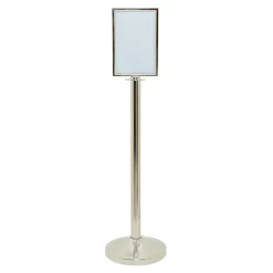 Topskilt A4 Classic i rustfrit stål