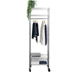 Trådreol Wirefix 46x61x190 h cm