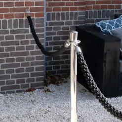 Vægkrog Classic, rustfrit stål