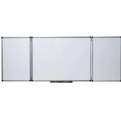 Whiteboard Foldbar emal. 120x90h cm.