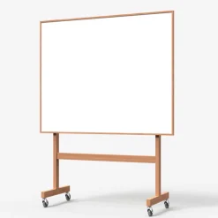 Whiteboard på hjul Lintex Wood Mobil 151x196h cm