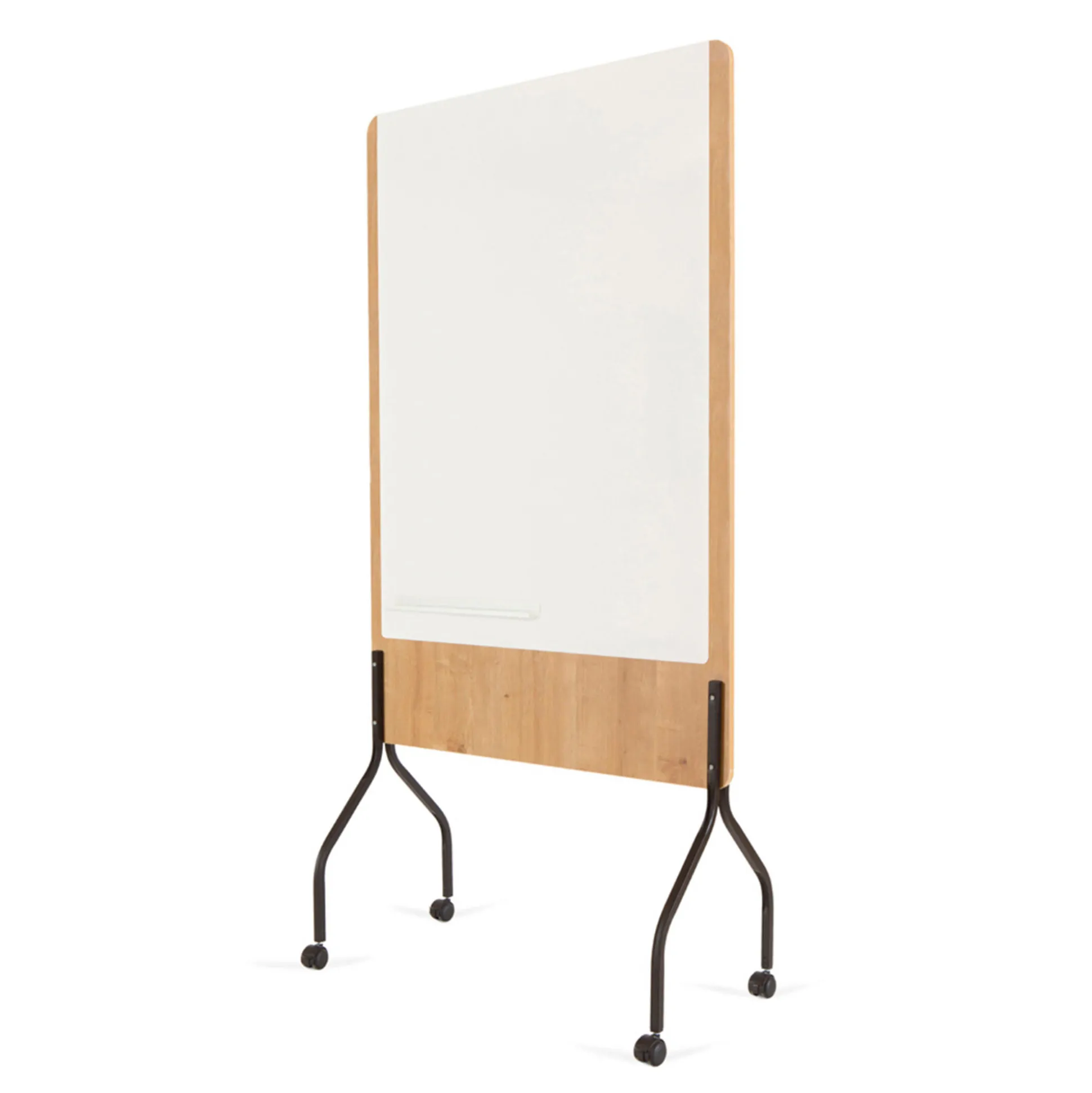 Whiteboard på hjul Rocada natur 100x120 cm