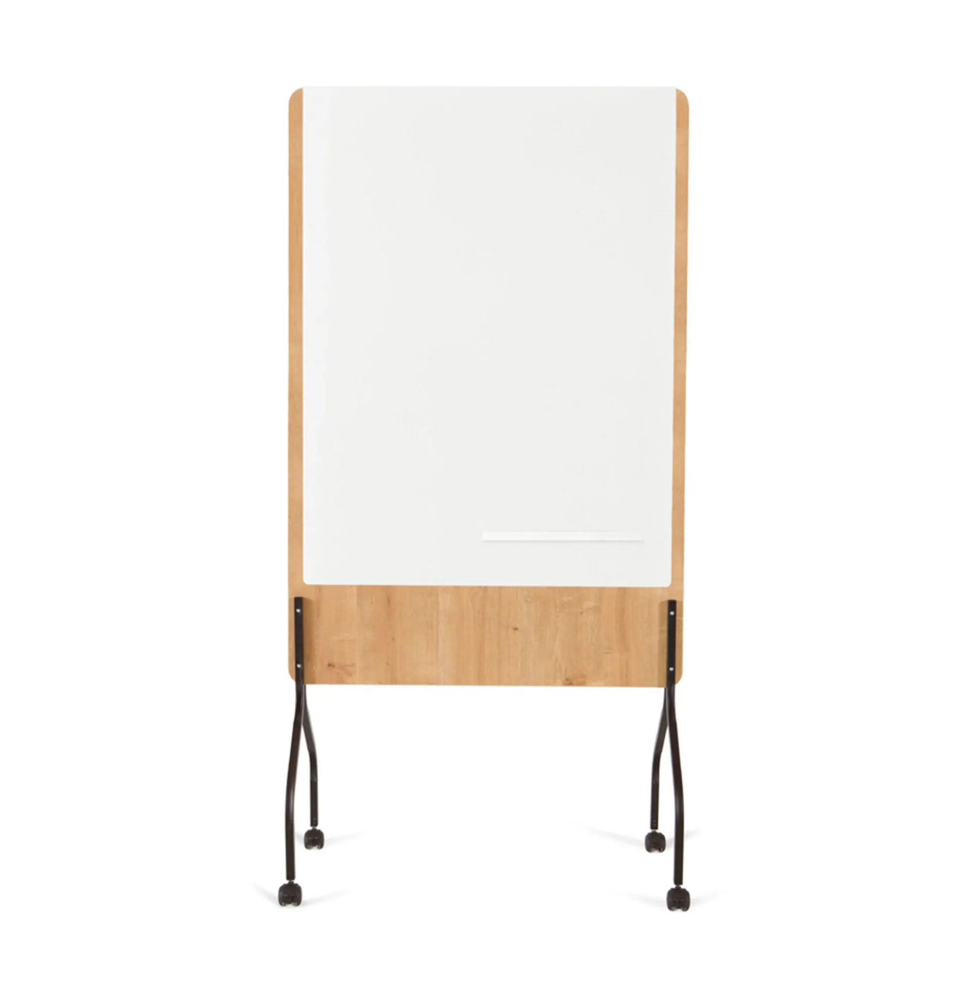 Whiteboard på hjul Rocada natur 100x120 cm