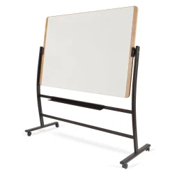 Whiteboard på hjul Rocada natur 150x100 cm