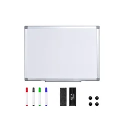 Whiteboard tavle ECO 60x45 cm + tilbehør