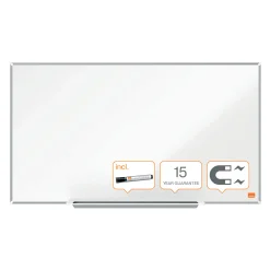 Widescreen whiteboard Nobo stål 155x87 cm