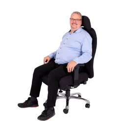 XL kontorstol G1 stor ryg nakkestøtte