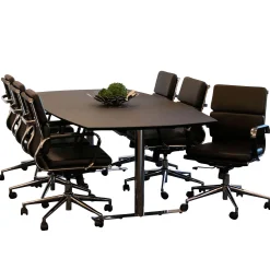 XO Line mødebord med 6 CC10 90A m stole